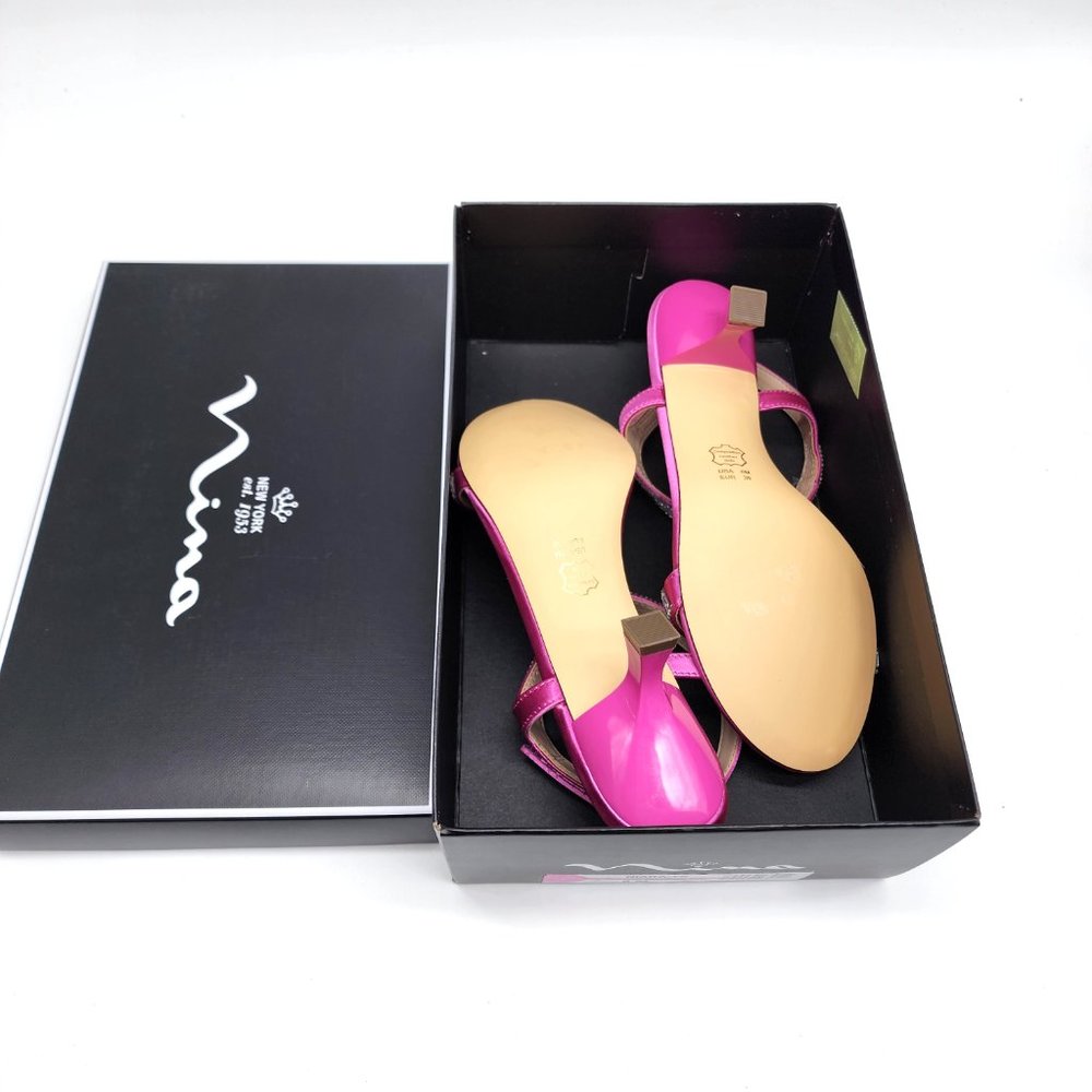 NWT Nina Niara Ultra Pink Sandal 8 - Picture 3 of 4